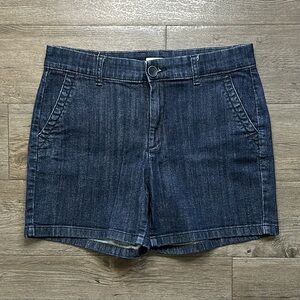Liz Claiborne Dark Blue Jean Shorts
